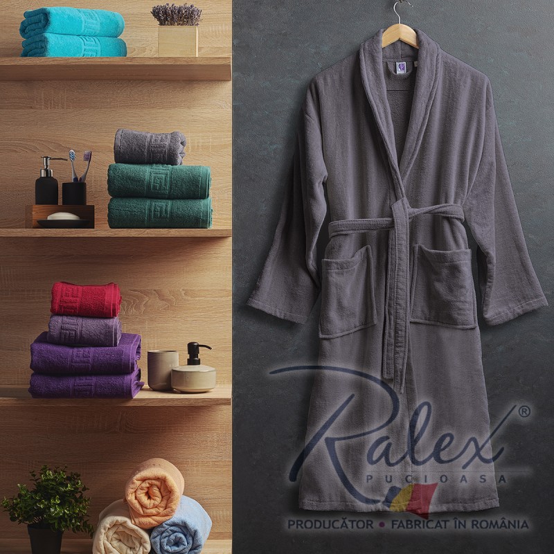 HALAT BAIE VELUR 100% BUMBAC – GRI